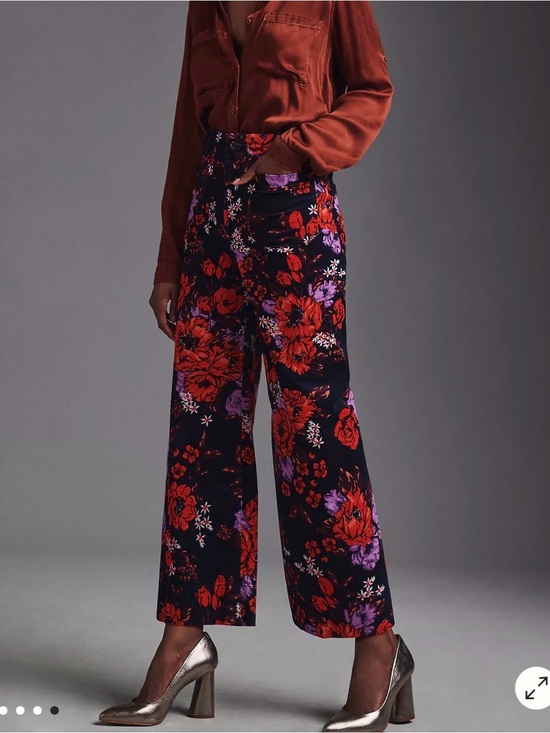 Anthropologie Pants - Anthropologie Colette
Size 26 red and purple